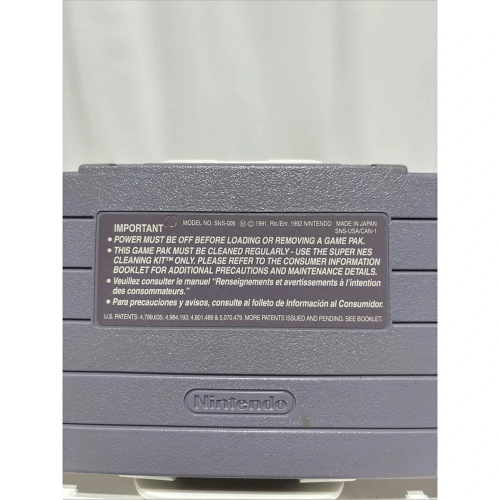 Advanced Dungeons & Dragons Eye of the Beholder Super Nintendo‎ 1994 SNES Tested